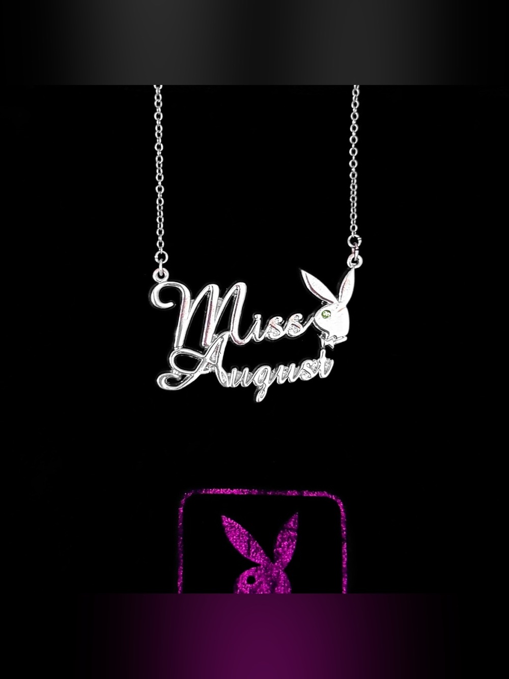Playboy Miss August Necklace